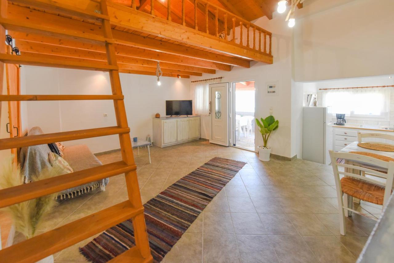 Merabello Beach House Poseidonion Esterno foto