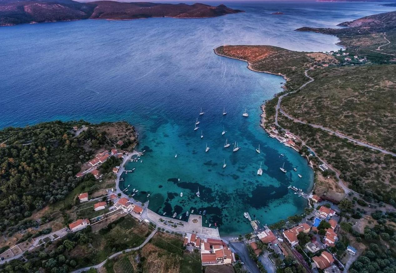 Merabello Beach House Poseidonion Esterno foto