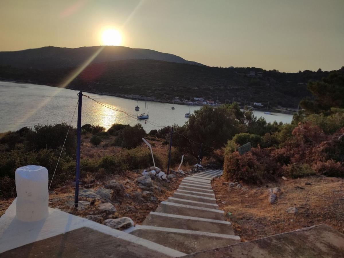 Merabello Beach House Poseidonion Esterno foto