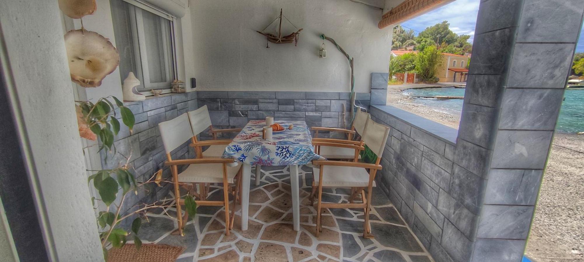 Merabello Beach House Poseidonion Esterno foto