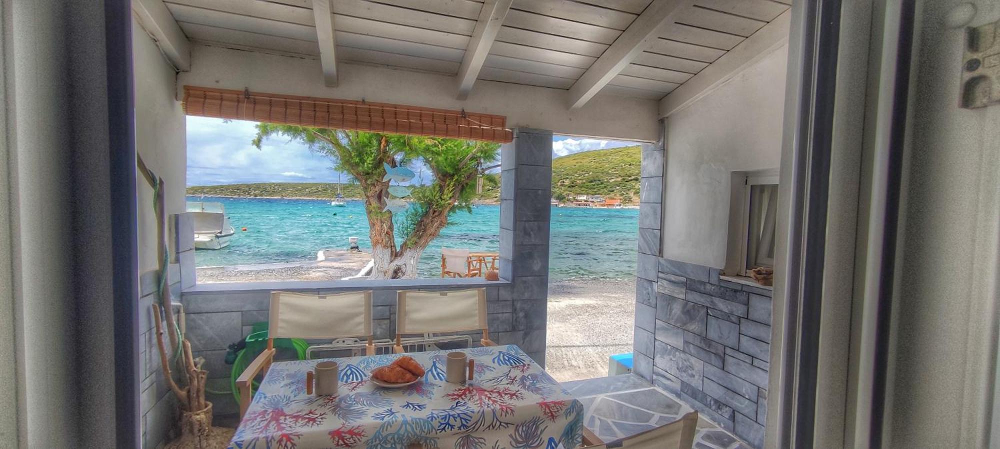 Merabello Beach House Poseidonion Esterno foto